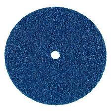 PIN HOLE CENTER BLUE ZIRCONIA DISC 1 1/2\"(38mm) FINE grit 100 pieces