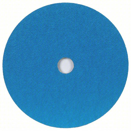 PIN HOLE CENTER BLUE ZIRCONIA DISC 1 1/2\"(38mm) MEDIUM grit 100 pieces