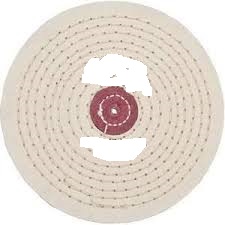 SATIN FINISH BUFF MEDIUM 4" 3 ply