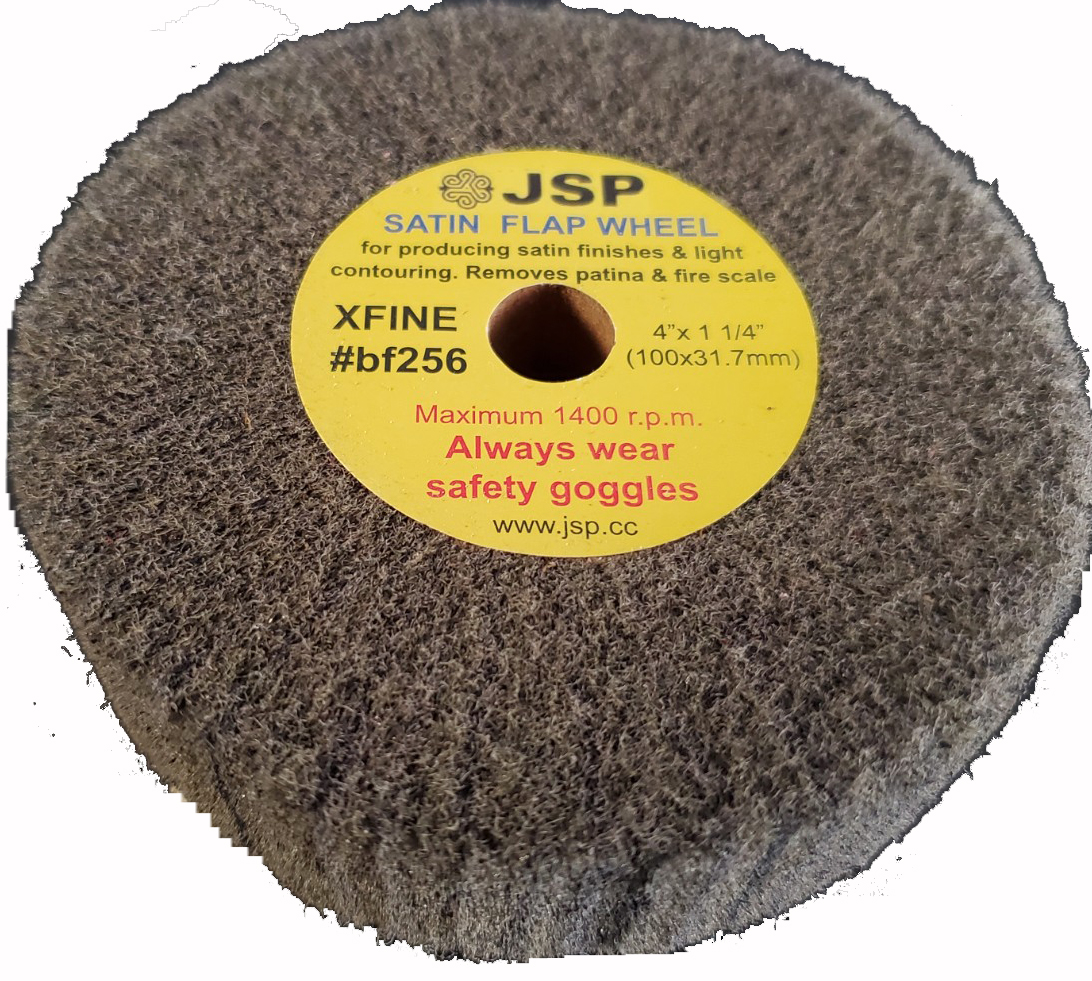 SATIN FLAP WHEEL EXTRA-Fine (800 Grit) - Click Image to Close