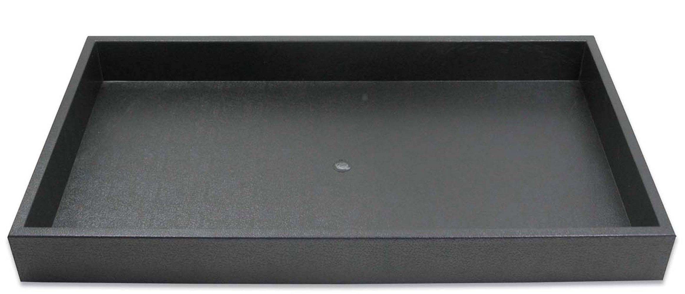 1 1/2' Stackable Tray/Black