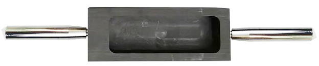 2 handle graphite ingot kg i.d. 107x58x24mm