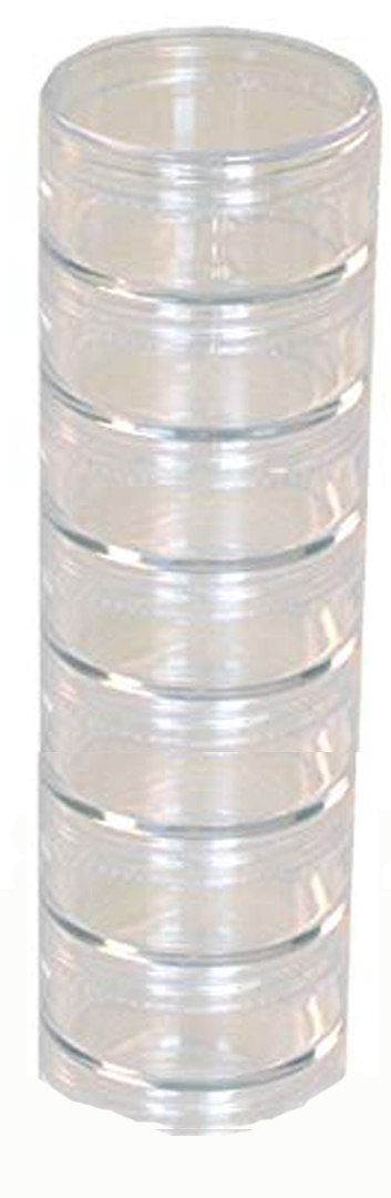 STACKABLE JARS, 40MM SET OF 7 - Click Image to Close