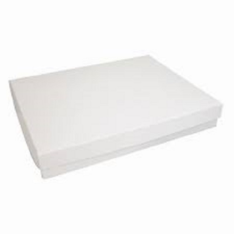 COTTON FILLED BOXES WHITE, 6\"X5\"X1\" #65