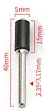 Mandrel For No Lap 2.35mm 6.35mm wide pak of 25