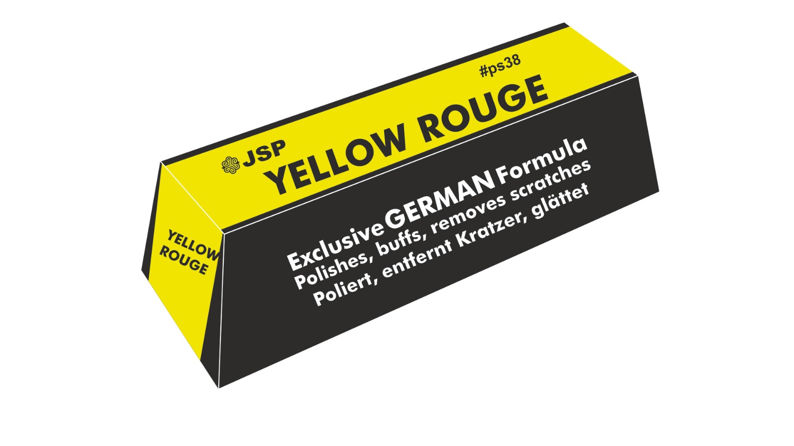 JSP YELLOW POLISH For Platinum , gold and hard metals 100 grams