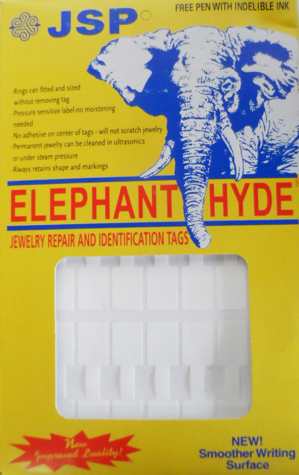 ELEPHANT HYDE TAGS WHITE SQUARE 1000 PIECES