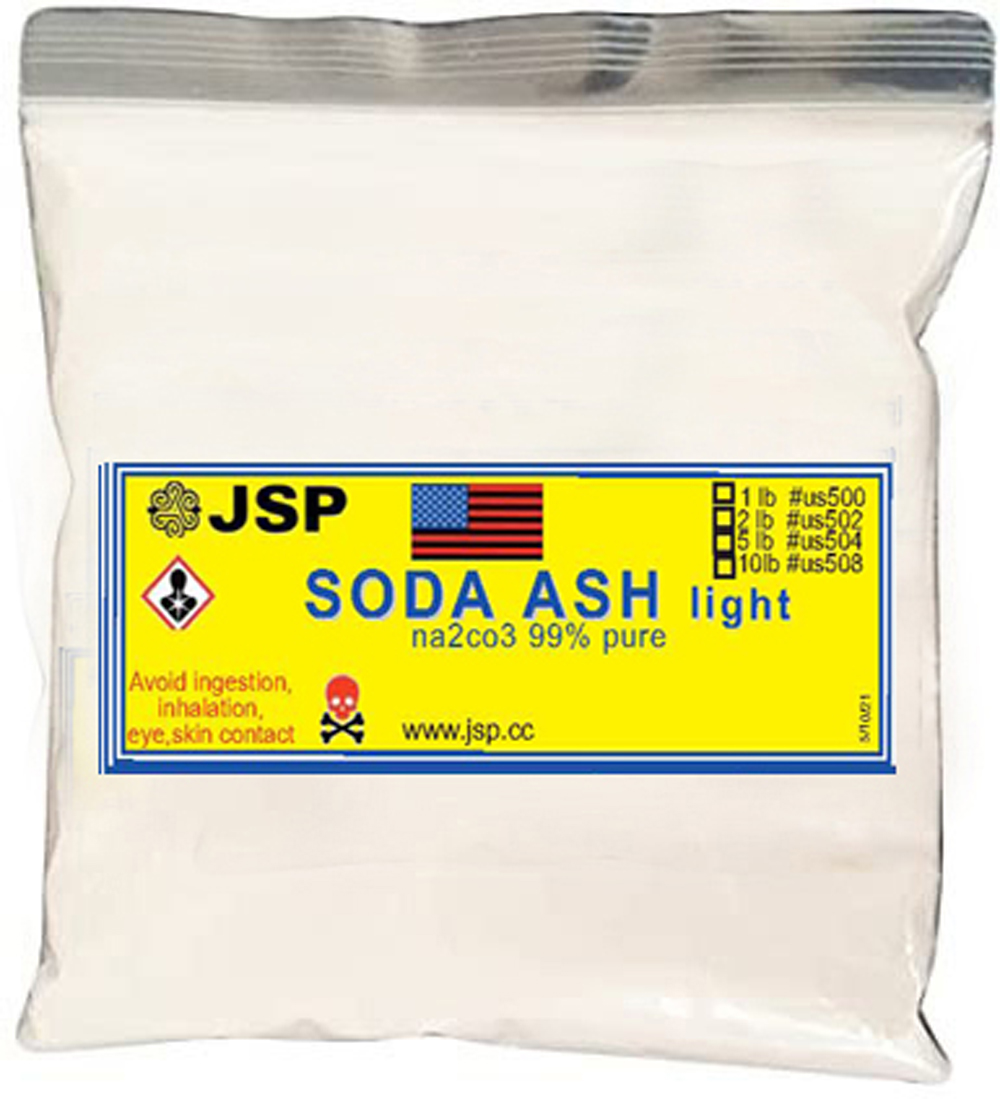 SODA ASH light sodium carbonate (Na2CO3) 5llb - Click Image to Close